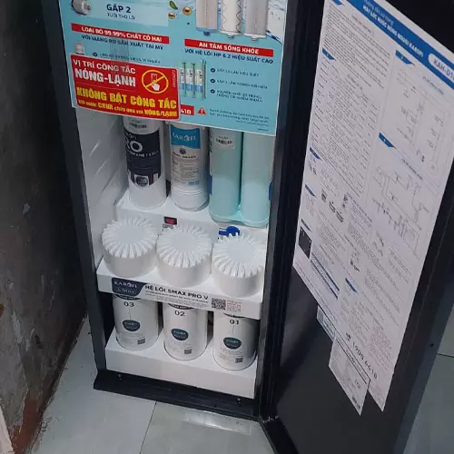 Máy lọc nước 2 vòi nóng nguội Karofi KAH-D18 - Ảnh 3