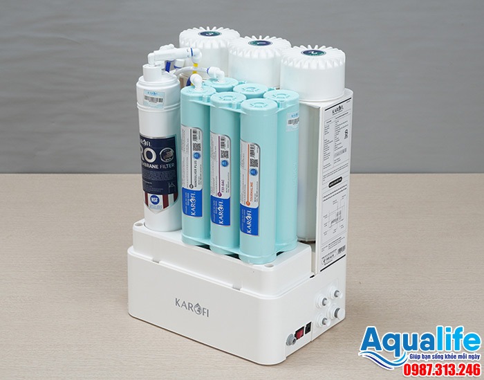 Máy lọc nước Karofi KAQ-U65 phù hợp gia đình