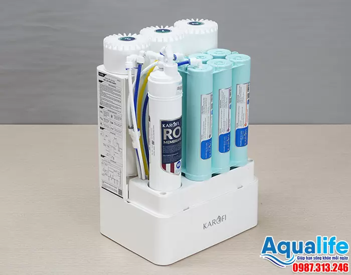 Máy lọc nước Karofi KAQ-U65 không tủ nhỏ gọn