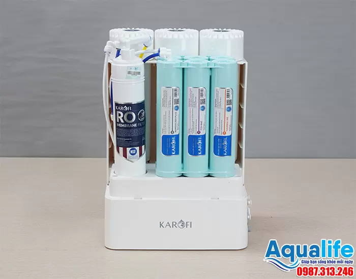 Máy lọc nước RO Karofi KAQ-U65 10 cấp lọc
