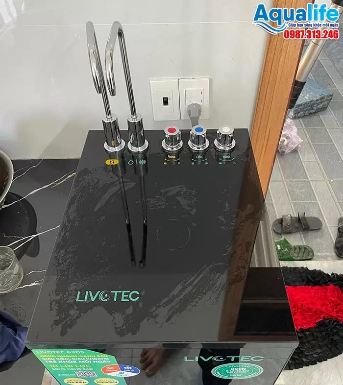 Máy lọc nước Karofi Livotec 630S (Nóng - Lạnh – Nguội) 10 Karofi Livotec 630S máy lọc nước 3 chế độ tiện lợi