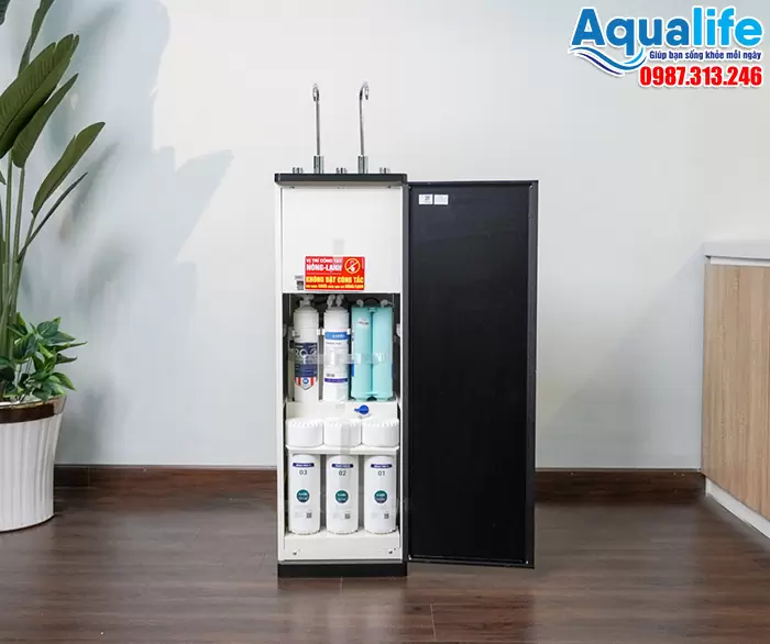 Máy lọc nước nóng lạnh KAROFI KAD-D66S 11 Máy lọc nước Karofi KAD-D66S thiết kế sang trọng