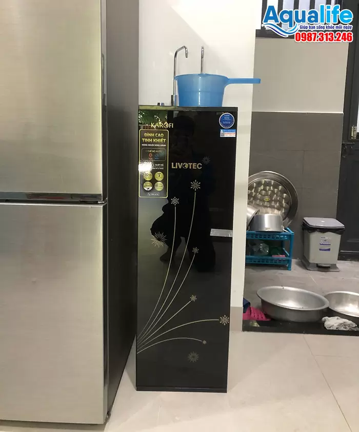 Máy lọc nước nóng nguội KAROFI Livotec 615 8 Máy lọc nước NN KAROFI Livotec 615 chính hãng