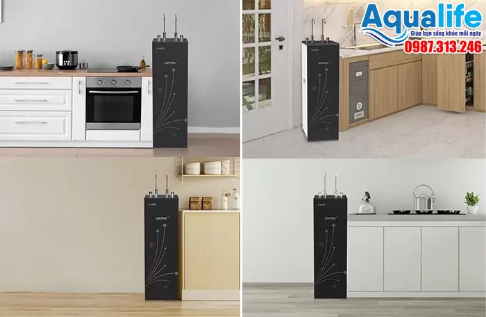 Máy lọc nước nóng nguội KAROFI Livotec 615 11 Máy lọc nước Karofi Livotec 615 kiểu dáng sang trọng
