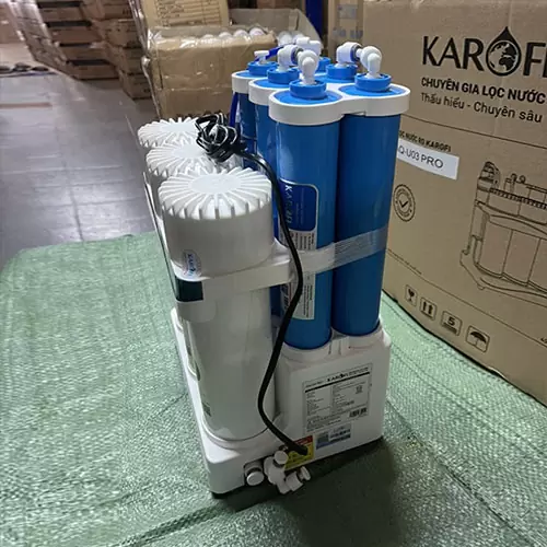 Máy lọc nước RO Karofi KAQ-U03 Pro nhỏ gọn để gầm - Ảnh 3