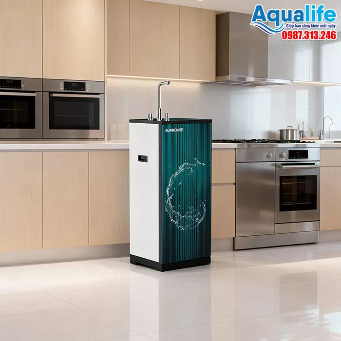 Máy lọc nước RO nóng nguội Sunhouse SHA76217CK 9 Máy lọc nước RO Sunhouse SHA76217CK chính hãng