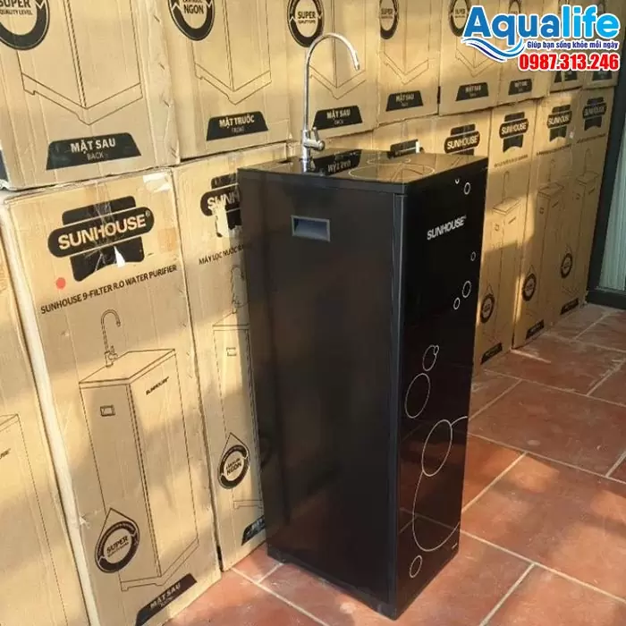 Máy lọc nước Sunhouse SHA8839K tủ kính cường lực 11 Máy lọc nước gia đình Sunhouse SHA8839K