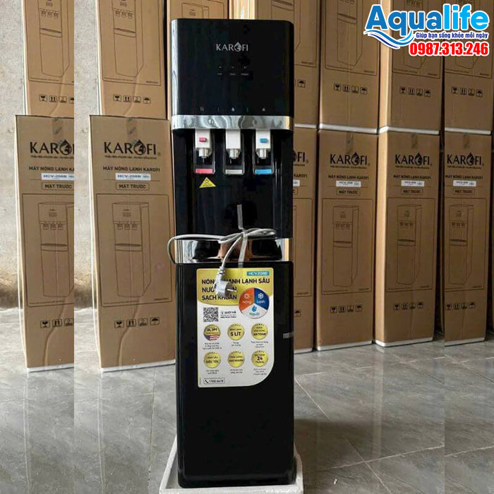 Cây nước nóng lạnh nguội Karofi HCV208B chính hãng