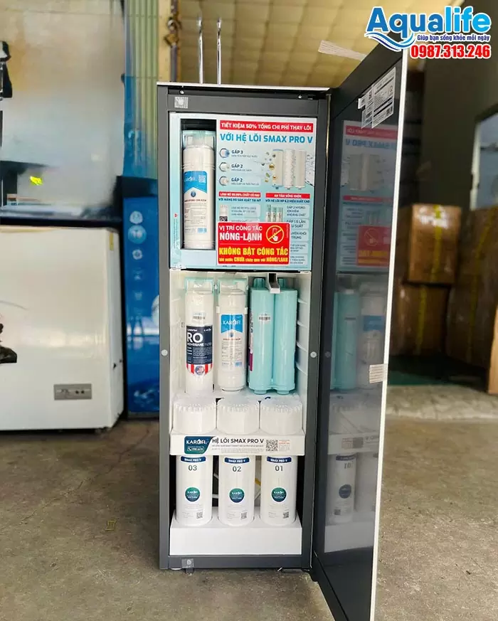 Máy lọc nước NLN Karofi KAD-M85 an toàn sức khỏe