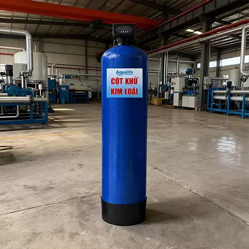 Thiết bị 1 trụ composite 1665 lọc phèn tự động