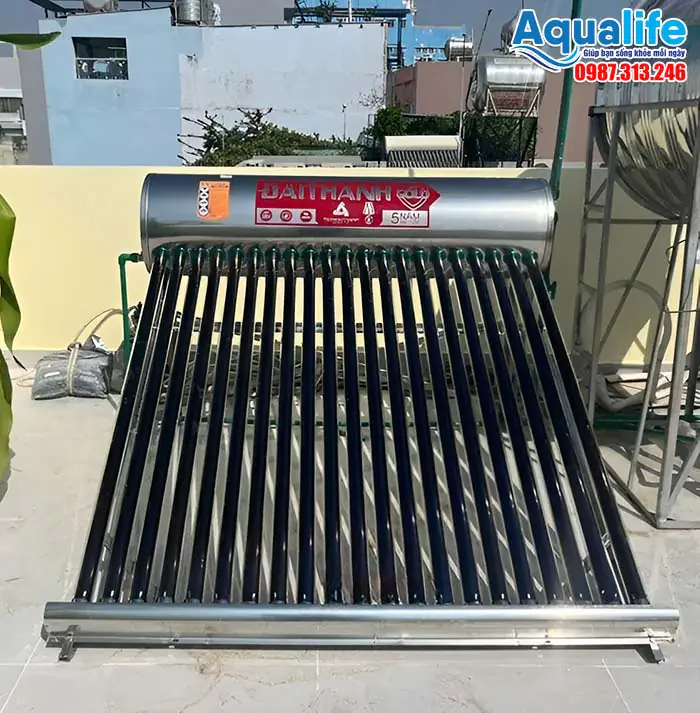 Máy nước nóng mặt trời Đại Thành Gold 315L F70-21 8 Trọn bộ máy nước nóng năng lượng mặt trời Đại Thành Gold 315L F70-21