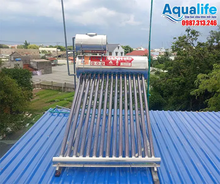 Cấu tạo ống chân không phi 70 của máy năng lượng mặt trời Đại Thành Gold