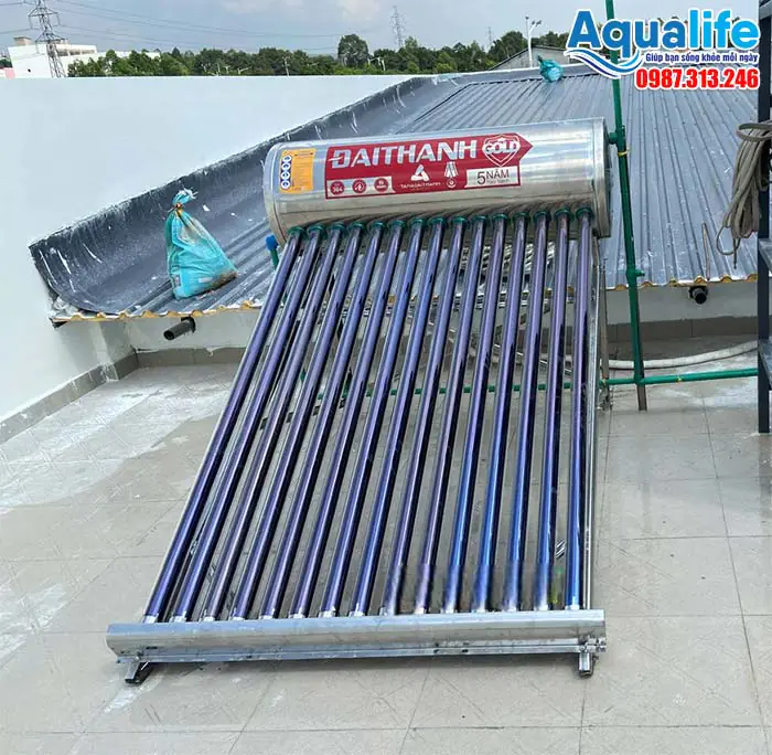 Máy nước nóng NLMT ĐT Gold 150L F70-10 - ống phi 70 siêu tốc