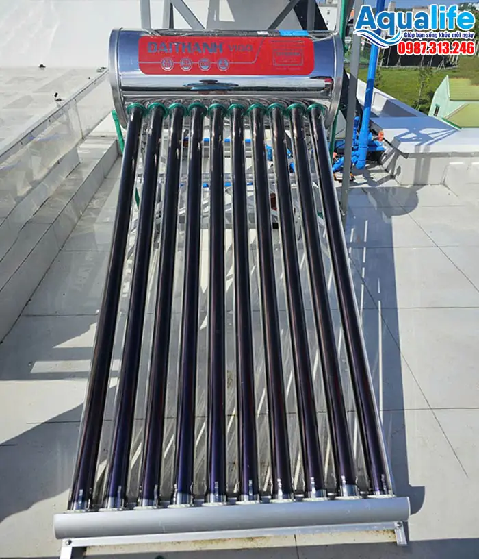 Máy nước nóng mặt trời Đại Thành VIGO 150L F70 phù hợp cho gia đình