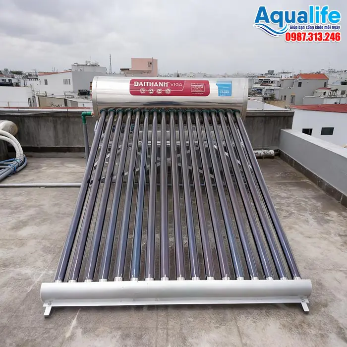 Hệ thống máy nước nóng mặt trời Đại Thành VIGO 270L F70.