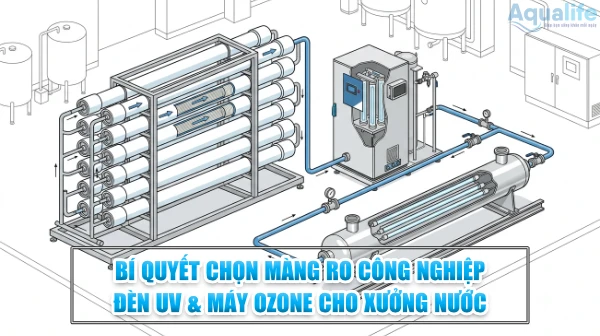 chon mang ro cong nghiep den uv may ozone cho xuong nuoc