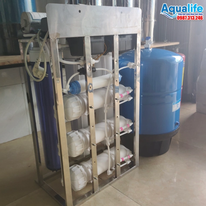 Hệ máy lọc nước RO 80L/h cho nhu cầu sử dụng đông người