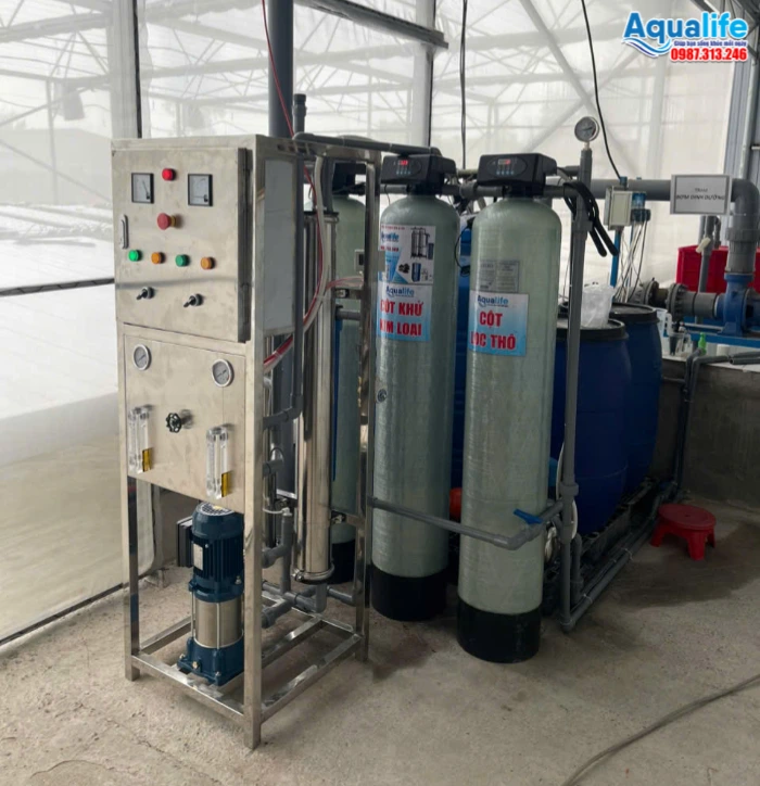 Hệ thống RO sản xuất nước uống tinh khiết đạt yêu cầu chất lượng