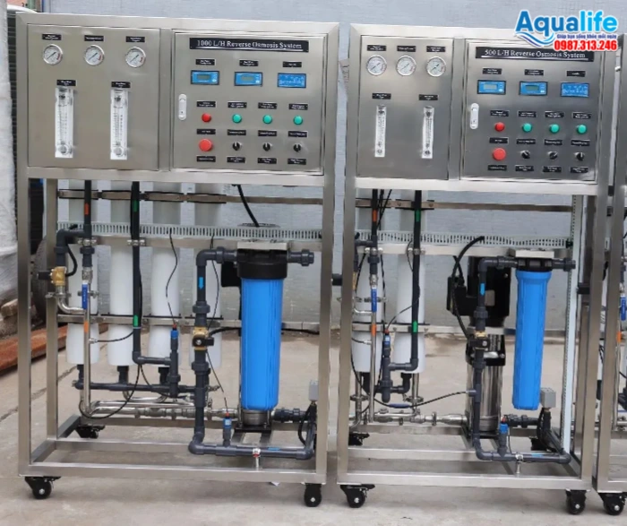 Hướng dẫn đo độ TDS Và pH nước đóng bình bằng thiết bị cầm tay 6 Bảng điều khiển và hệ thống lọc nước RO công nghiệp đóng bình