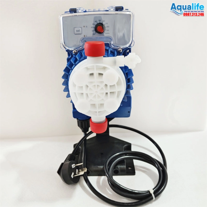 Cách tính liều lượng châm hóa chất Maxtreat 9206 cho hệ thống RO 3 Cài đặt núm vặn hành trình Stroke và tần số Speed trên bơm định lượng hóa chất Maxtreat 9206