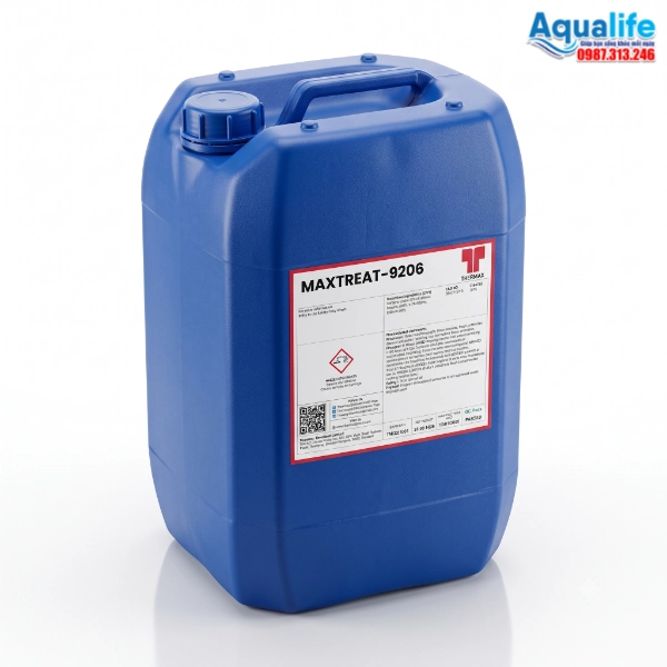 Hóa Chất Maxtreat 9206 Chống Cáu Cặn RO Chính Hãng Giá Tốt 9 Antiscalant RO Maxtreat 9206 tẩy rửa màng RO và chống bám cặn màng Filmtec
