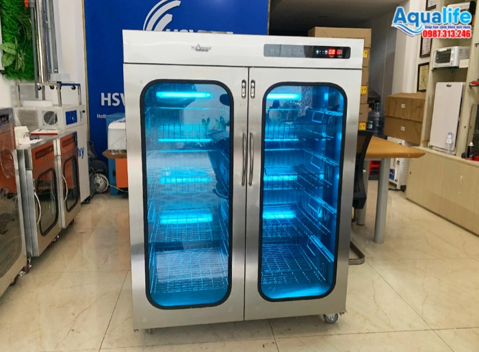 Hệ Thống Lọc Nước RO Công Nghiệp Cho Nhà Máy Dược Phẩm Chuẩn Dược Điển & GMP 7 Tủ sấy tiệt trùng UV và ozone inox 2 cánh dùng cho phòng sạch dược phẩm