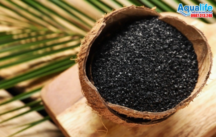 Cách khử clo dư nước thủy cục trước khi vào màng RO 3 Hạt than hoạt tính gáo dừa chất lượng cao khử clo trong nước máy