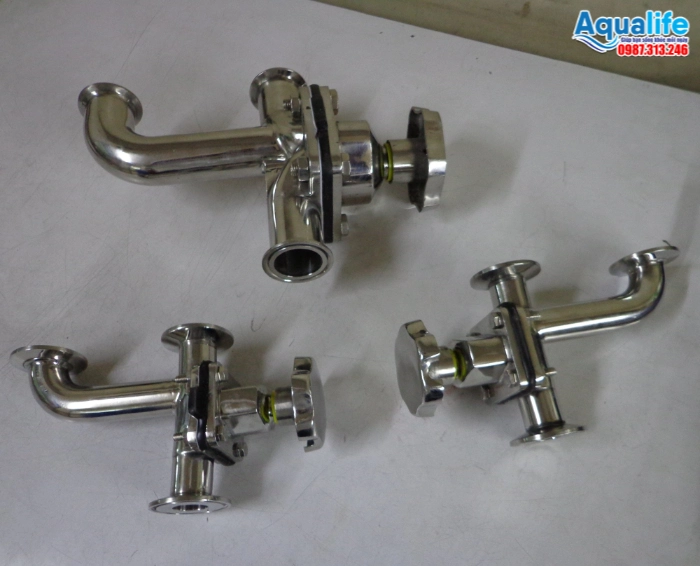 Van màng vi sinh chữ T Zero Dead Leg theo tiêu chuẩn ASME BPE